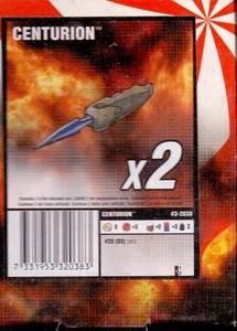 CELL ENTERTAINMENT 1 BLISTER RONIN DUELS SET DE DEUX ARMES CENTURION - Imagen 1 de 1
