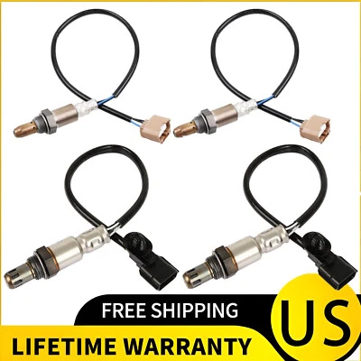Sensor de oxígeno O2 4 piezas para Nissan Xterra 2013 2014 4,0 L aguas arriba + aguas abajo Foto 1 de 4