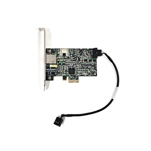 HP Broadcom BCM-95761A6110G Gigabit PCI-e Ethernet Card 482914-001 w/ cable - Bild 1 von 2