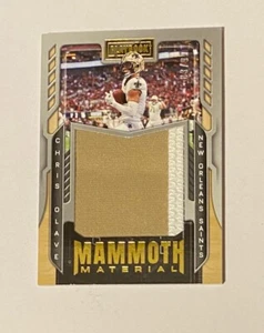 2022 Playbook Chris Olave Mammoth Materials GOLD /99 #MM-9 2 Color Patch RC - Bild 1 von 4