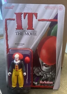IT The Movie Pennywise ReAction Figure 3.75" Super7 - Picture 1 of 1
