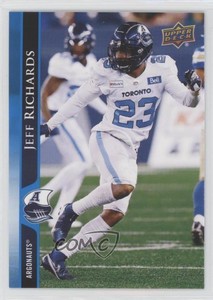 2021 Upper Deck CFL Blue Jeff Richards #111