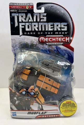 Transformers Mudflap Dark of the Moon MechTech Deluxe Autobot Hasbro MOSC New Cover