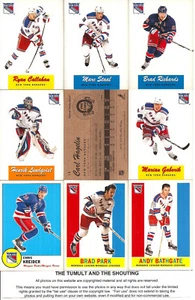 2012-13 OPC O-Pee-Chee Retro New York Rangers Master Team Set (20) - Picture 1 of 1