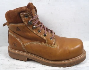 Hawx Womens Trooper Tan Composite Toe Lace Up Work Boots BHXWC0RPW124 size 6.5 B - Picture 1 of 8