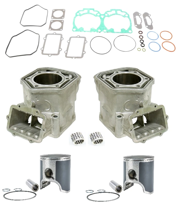 KIT DE EXTREMIDADE SUPERIOR SKI DOO MXZ, SUMMIT 600 E-TEC CILINDROS, PISTÕES, JUNTAS 09-18 - Imagem 1 de 1