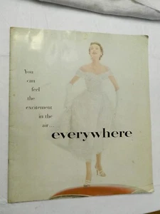 1952, You Can Feel the Excitement in the Air...Everywhere, CHRYSLER AD SB W/PICS - Picture 1 of 9