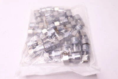 (25-Pk) Brasscraft C Tube Adapter C x Compression Brass 1/2" x 3/8" 14X C - Image 1 of 3