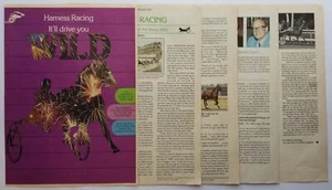 Harness Racing The Grandest Sport of All Since 1806        Magazine Article 1986 - Picture 1 of 11