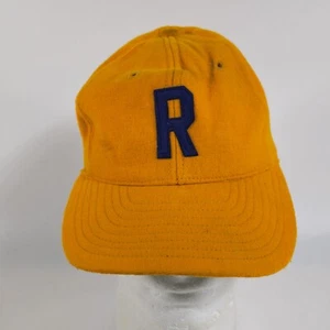 New Era Wool Pro Model Fitted Hat Vintage Plain Logo RARE  - Picture 1 of 8