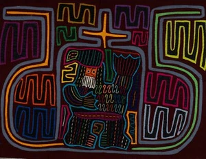 Weihnachtsmann mit Kreuz und "25" Mola - Bild 1 von 10