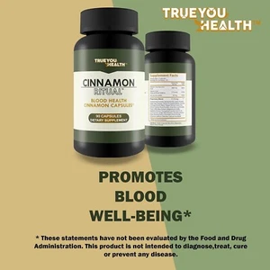 CINNAMON RITUAL CINNAMON SUPPLEMENT FOR BLOOD SUPPORT SUPPORT HEALTHY BLOOD FLOW - Picture 1 of 6