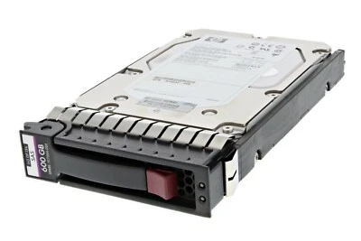 HP 517354-001 600GB 6G DP SAS 15K RPM 3.5" HARD DRIVE HDD 516832-005 516810-003 - Image 1 of 2