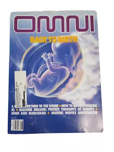 Vintage OMNI Magazine August 1989 - Science Fiction* - Picture 1 of 5