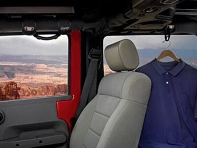 Genuino Mopar 2001-2018 Jeep Wrangler mango de agarre y gancho para abrigo 82207660AC Foto 1 de 4