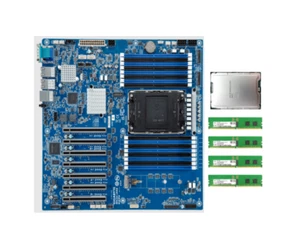 Gigabyte MS33-AR0 LGA-4677 Intel Xeon Platinum 8490H ES 1.9ghz 56C/112T 64GB RAM - Bild 1 von 8