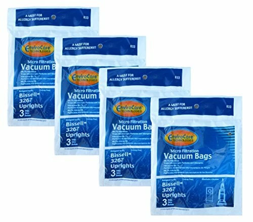 4 Bissell 3267 Allergy Bags Powerglide, Velocity Upright Vacuum Cleaner - Image 1 of 1