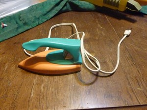 vintage toy iron