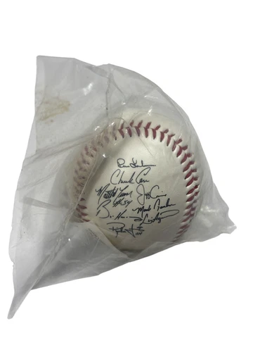 1994 Chevron Baseball The Bases Are Loaded Florida Marlins Facsimile Signatures Cover