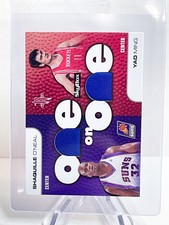 2008-09 NBA Skybox Shaquille Oneal and Yao Ming One On One Game Used #OO-MO