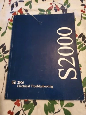 2006 HONDA S2000 ELECTRICAL TROUBLESHOOTING MANUAL Foto 1 de 4