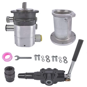 Hydraulic Wood Log Splitter Pump Kit 22GPM 2 Stage 4000PSI Aluminum 3600 RPM - Picture 1 of 12