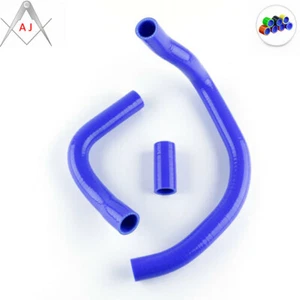 Manguera refrigerante radiador de silicona azul para Kawasaki Ninja Zx10r 2004 2005 2006 2007 - Imagen 1 de 6