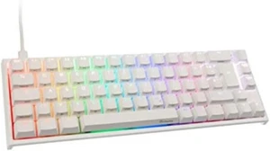 Ducky Compatible avec Clavier Gaming One 2 SF, MX-Red, LED RGB - Blanc - Photo 1/1