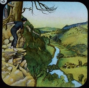 CHARLES KINGSLEY THE WATER BABYS NO3 Magic Lantern Slide 1910 WARWICK GOBLE - Bild 1 von 3