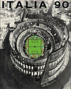 Italia 90 FIFA World Cup Poster - Football Wall Art Print - A1/A2/A3 - Picture 1 of 7