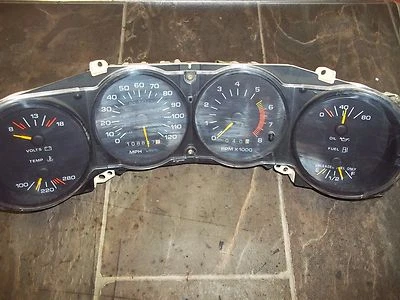 Oldsmobile Achickva 1992 1993 velocímetro clúster 2,3 L quad 4 108 k Foto 1 de 4