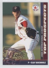 2008 Choice International League Top Prospects Clay Buchholz #07 Rookie RC