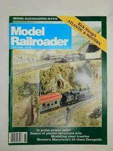 Model Railroader Trains Pacific Railway Tenshodo Roco JUN 1985 Vintage Magazine - Picture 1 of 4