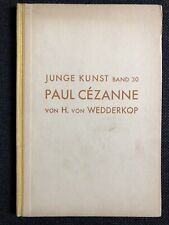 Paul Cézanne - Junge Kunst Band 30 - H. von Wedderkop 1922