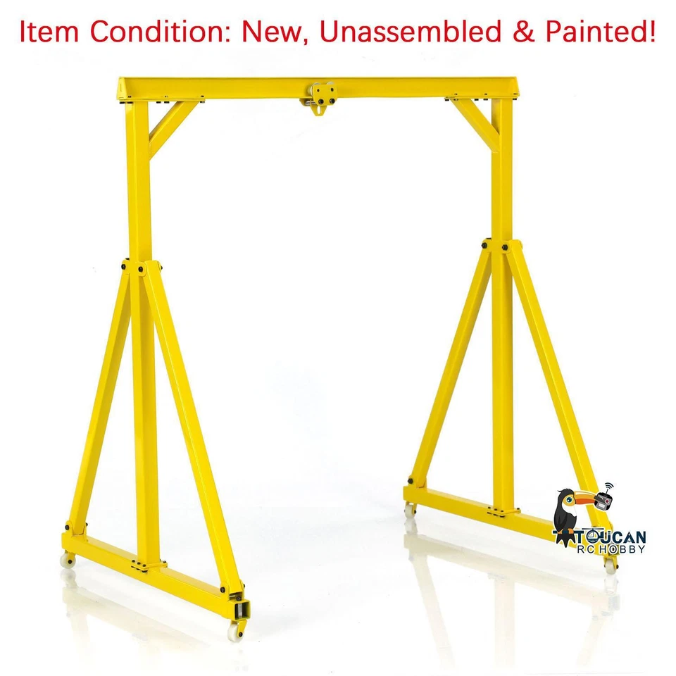 JDM Metal Gantry Crane Painted Unassembled Gantry Lifting Crane 1/10 Scale - Image 1 of 4