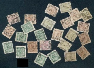 AUSTRIA YEARS 1890 to the 1907 SHADES PMKS PERFORATED UNCHECKED FOR SPECIALISTS  - Image 1 of 4