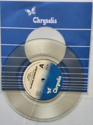 The Michael Schenker Group – Armed And Ready clear 7" vinyl record 1980 limited - Image 1 of 4