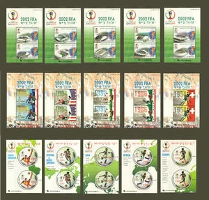 2000  2002 FIFA Worldcup Korea Japan, Korea MNH 15 Souvernir sheet - Picture 1 of 16