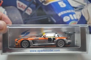 SPARK - MERCEDES SLS GT3 #1 - DUBAI 24H 2013 WINNER - 1:43 SCALE MODEL CAR SA030 - Picture 1 of 8