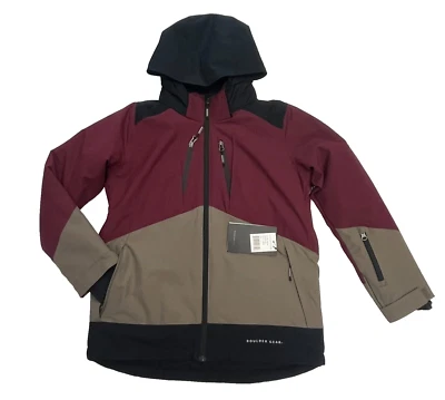 $130 Boulder Gear Shasta Insulated Ski Jacket NWT Size Large Youth Boy's Maroon - Image 1 of 4