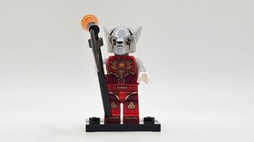 LEGO minifigure Worriz Fire Chi loc100 Legends of Chima 30265 wolf
