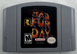 Conkers Bad Fur Day - Usado Nintendo 64 Juego Cartucho Solo - NTSC US - Imagen 1 de 2