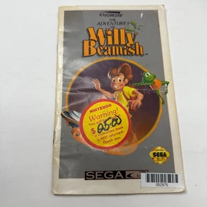 Sega CD Willy Beamish Manual Only - Picture 1 of 2