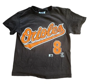 Camiseta negra vintage juvenil Orioles Ripkin #8 Lee Sport M 100 % algodón - Imagen 1 de 9