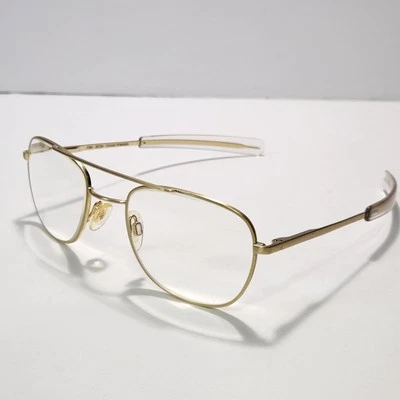 Vintage Randolph Engineering Aviator Glasses FGN 140 52□20 Prescription Rounded - Image 1 of 4