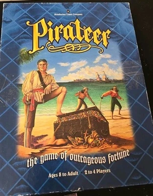 Pirateer Board Game COMPLETE Mendocino 1994 A Game Of Outrageous Fortune  - Image 1 of 2