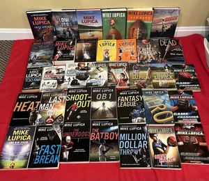 Large Lot Of 35 Mike Lupica Sports Football Baseball Hardcover/Paperback Books - Bild 1 von 14
