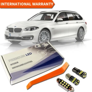 BMW 5 Series F11 Full LED Interior Premium Set 22 SMD Bulbs White Error Free - Picture 1 of 11