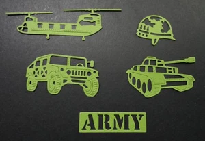 Army Die Cut - Pkt 5 (3 Sets) (15 pieces) - Picture 1 of 1
