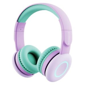 Kids Wireless Bluetooth Headphones, On Ear Headphones for Girls, 50H Playtime